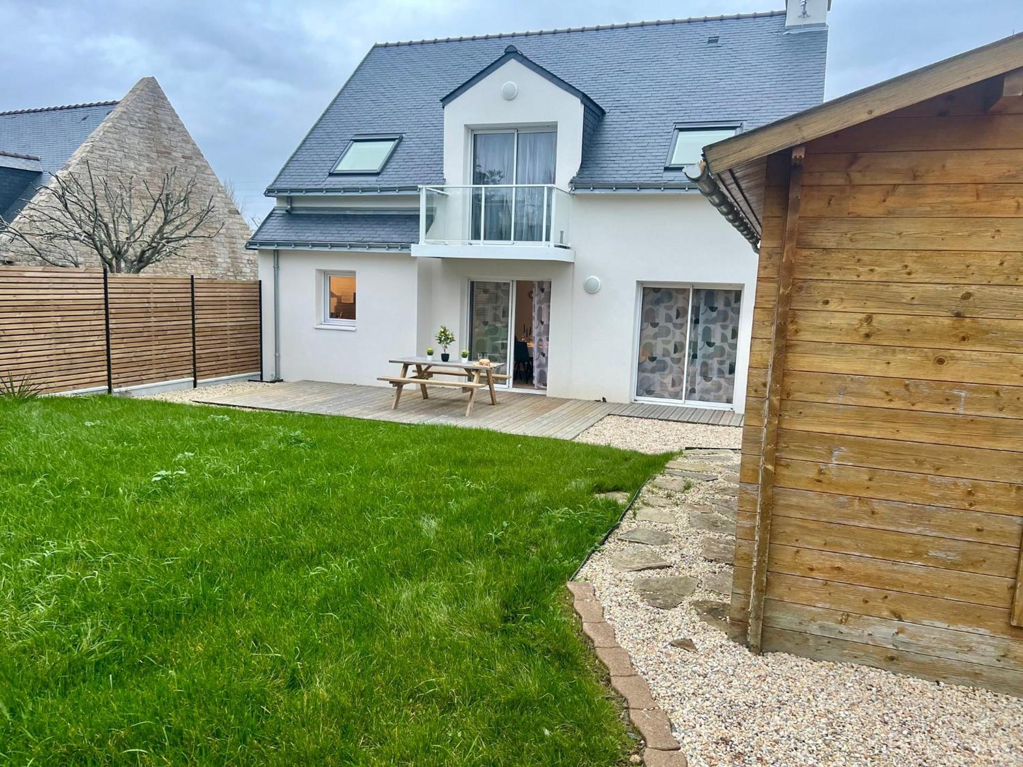 Le Belaven, Neuf, Cosy, Terrasse, Jardin, Kerfany Plage, 1 A 6 Pers Moëlan-sur-Mer Eksteriør billede