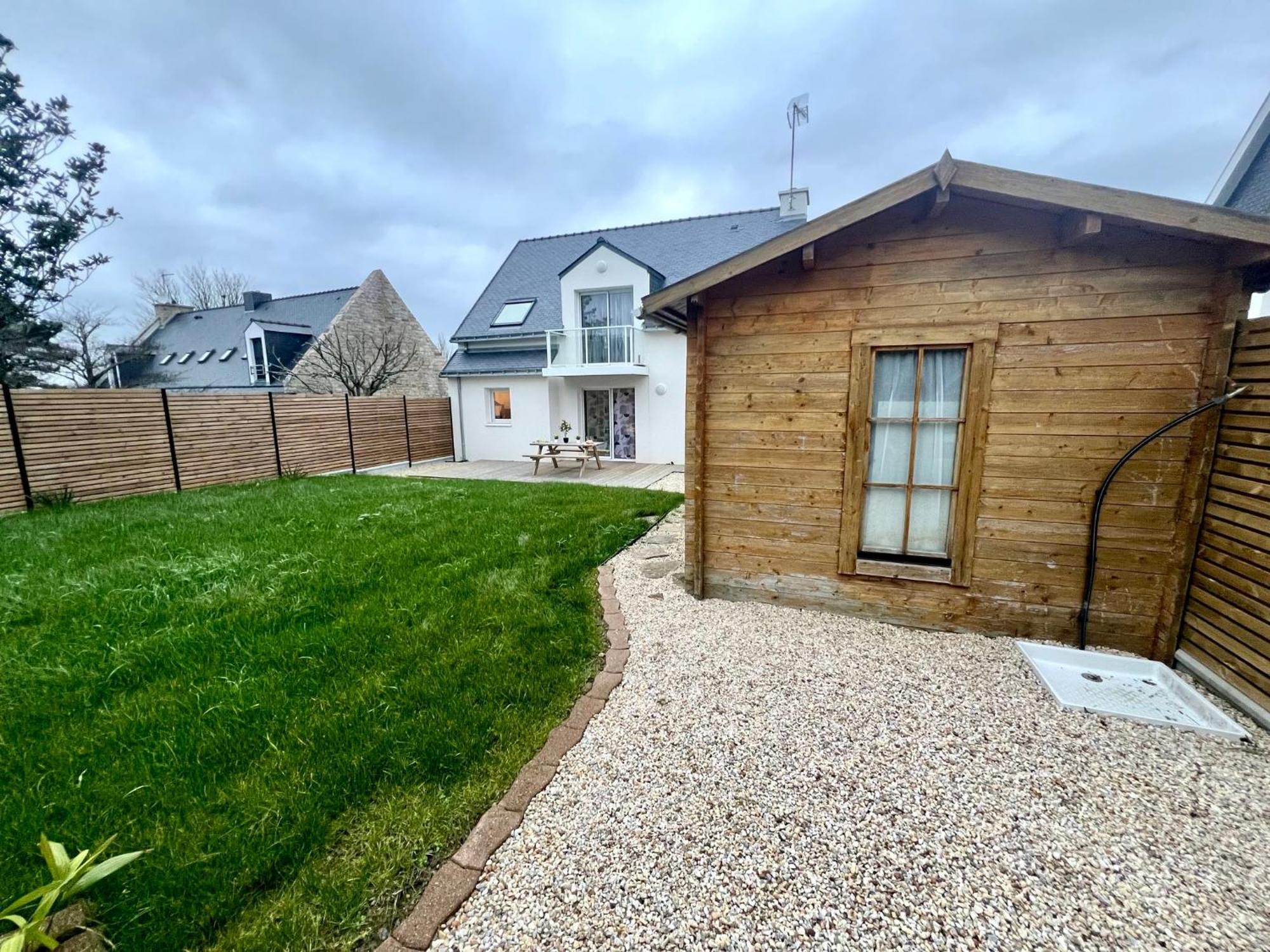 Le Belaven, Neuf, Cosy, Terrasse, Jardin, Kerfany Plage, 1 A 6 Pers Moëlan-sur-Mer Eksteriør billede